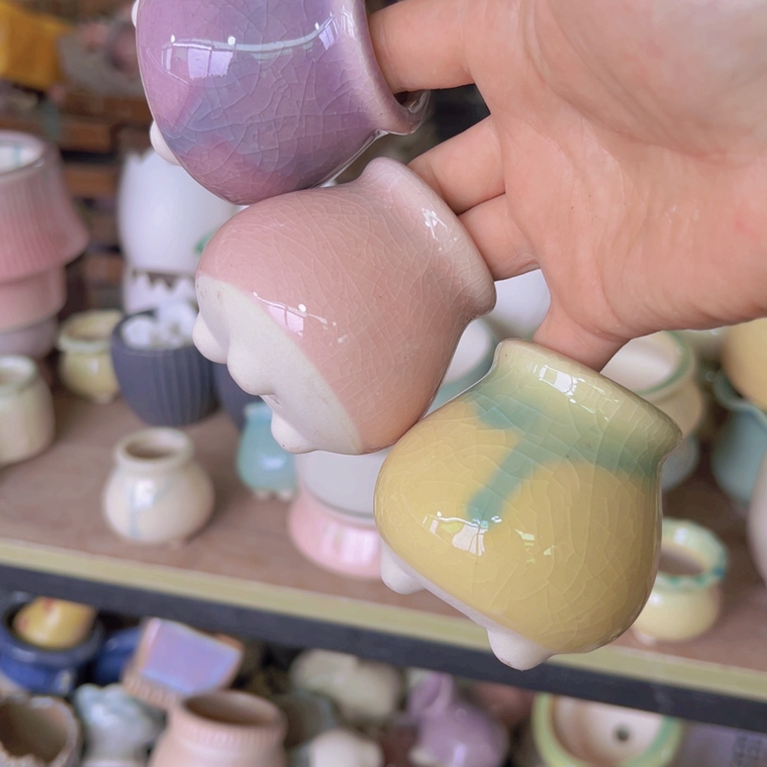 陶瓷花盆单场满12包邮