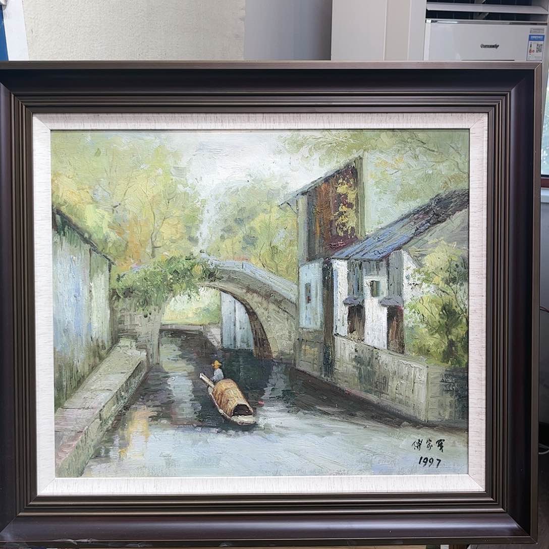 油画刘文桂油画作品