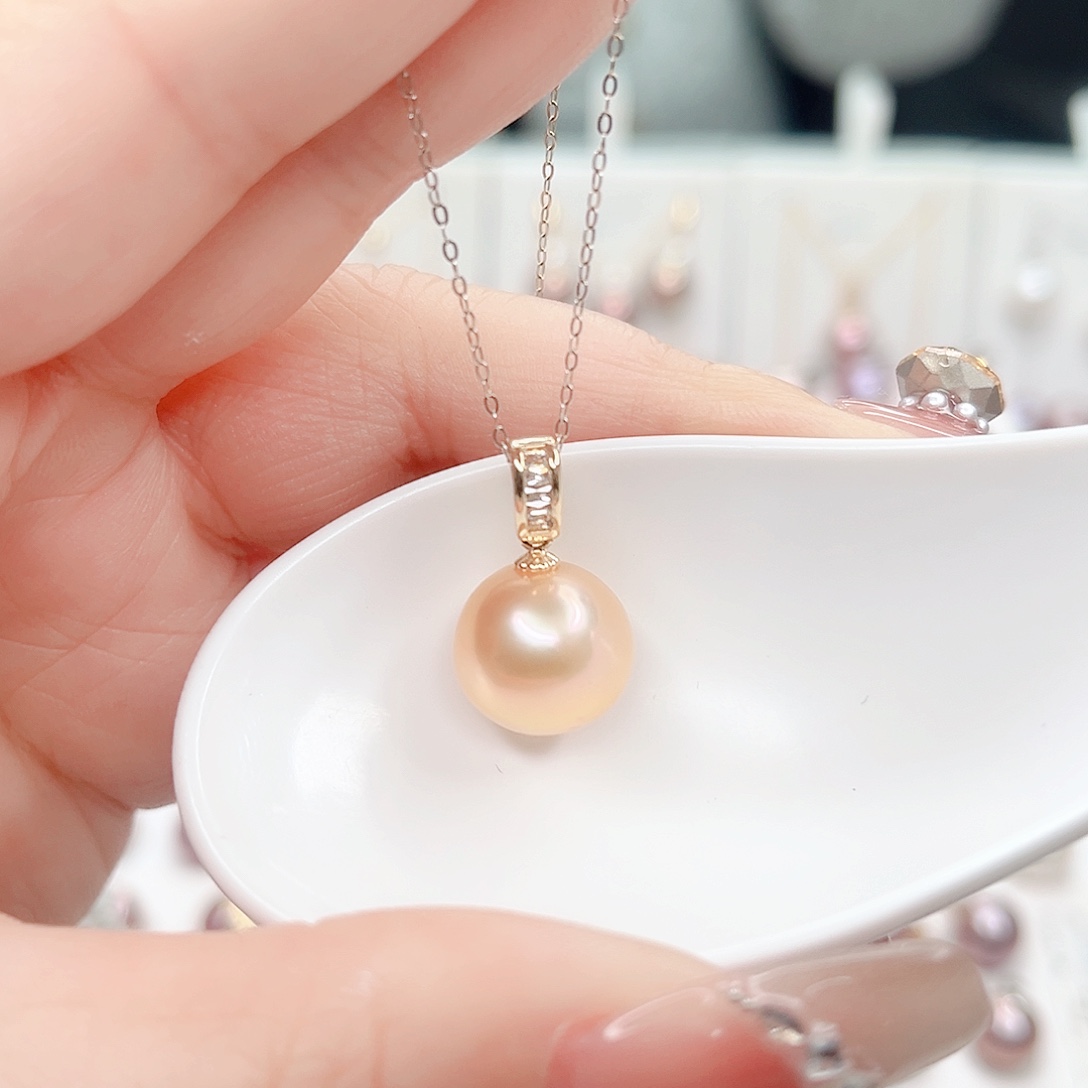 吊坠(赠链)合金淡水珍珠