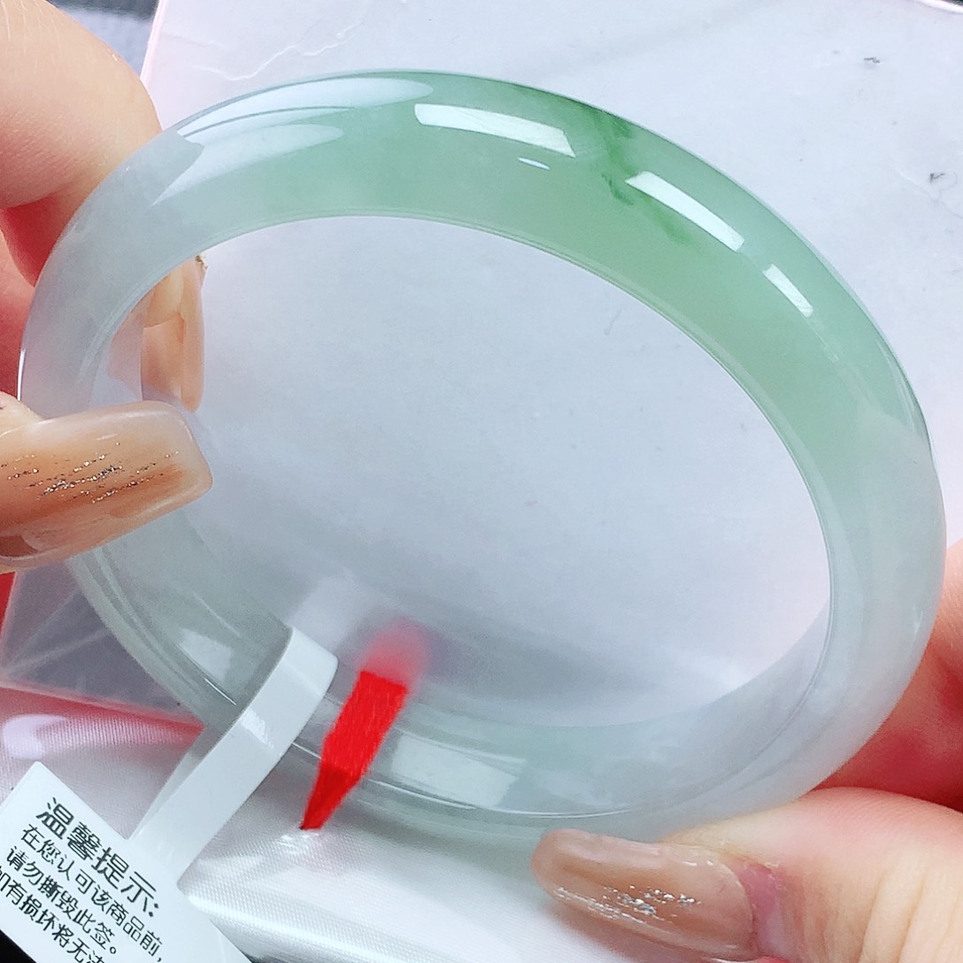 未镶嵌手镯翡翠59圈