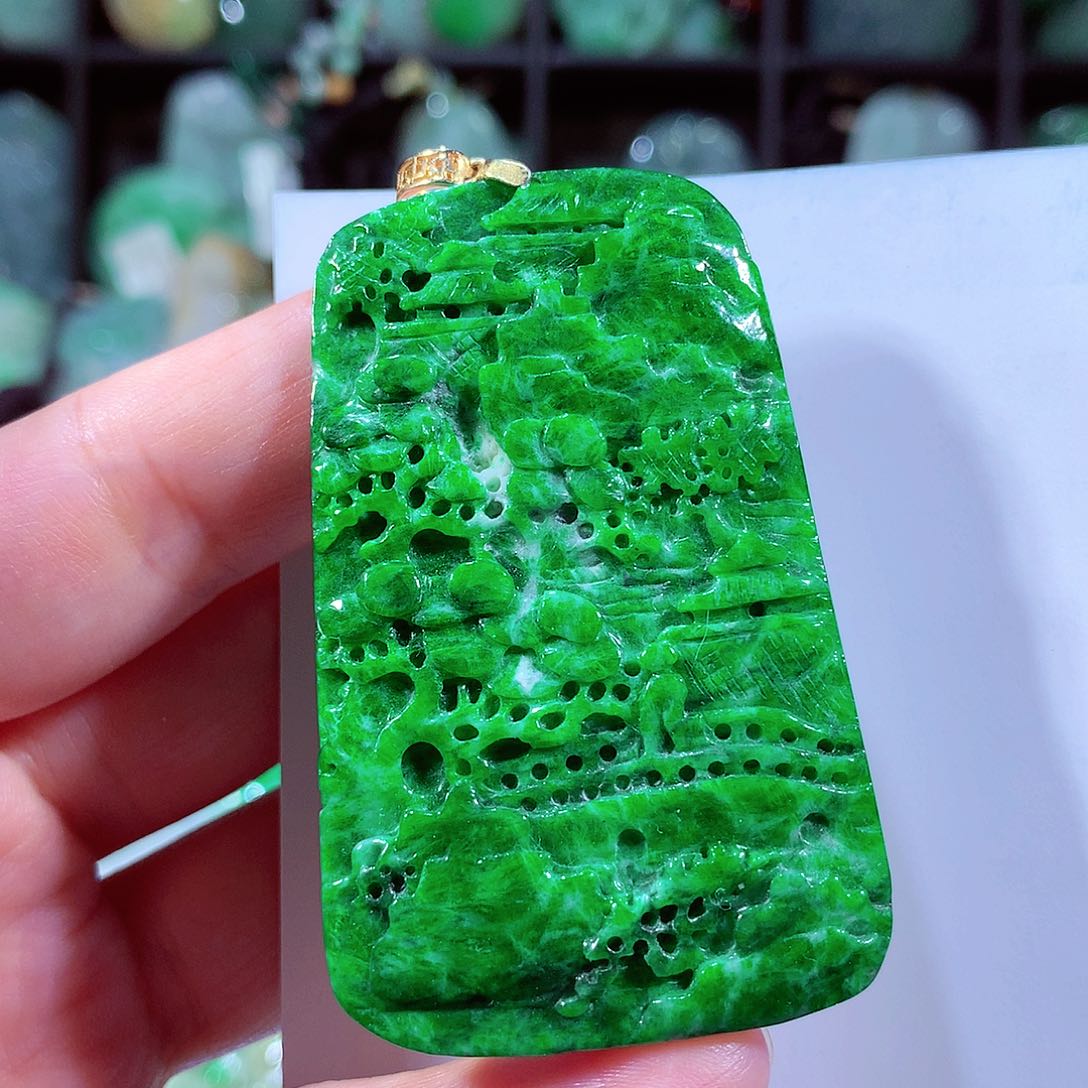 翡翠吊坠(不含链)未镶嵌