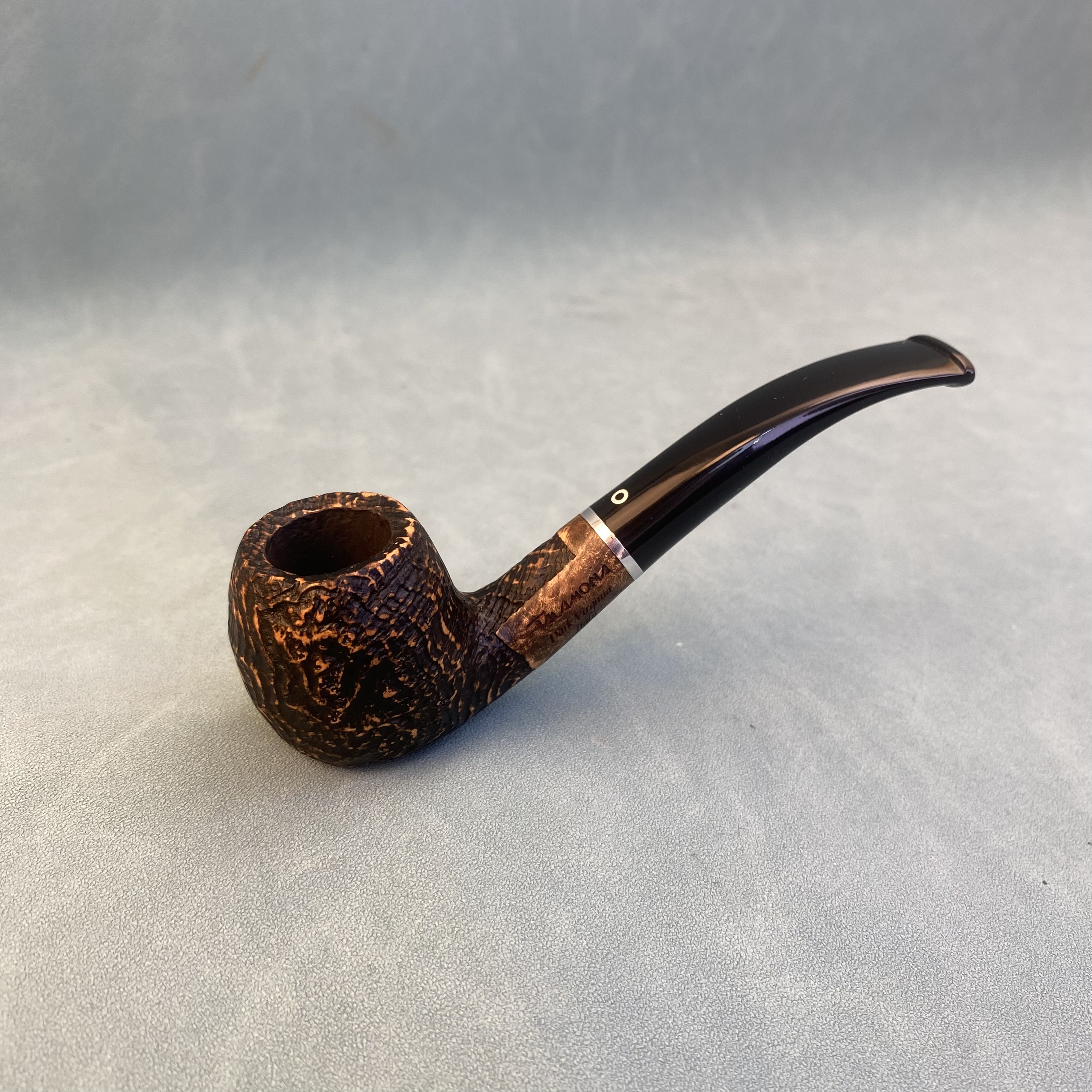 意大利塔拉莫纳石楠木乡土喷沙烟斗