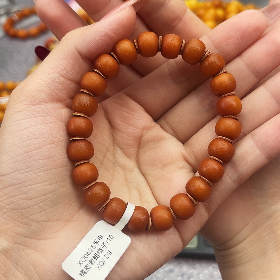 琥珀未镶嵌手链10 m多样性发其一