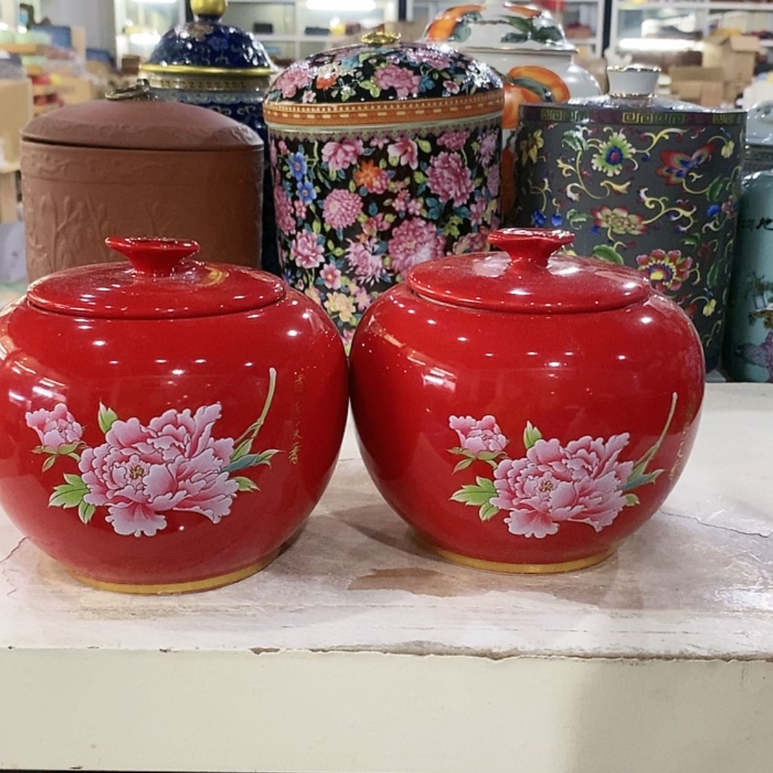 【闪购商品】罐陶瓷茶叶罐密封罐