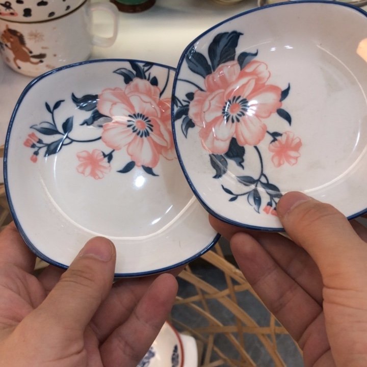 陶瓷微瑕盘碗碟介意勿拍