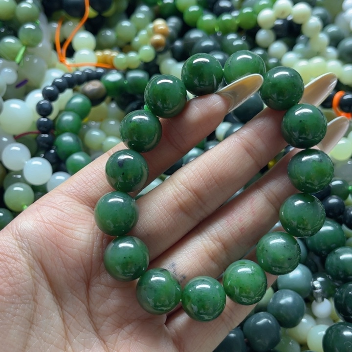 和田玉手链未镶嵌