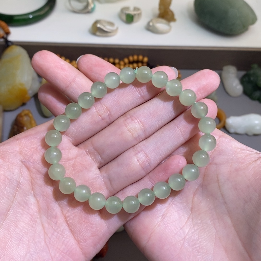 未镶嵌和田玉手串