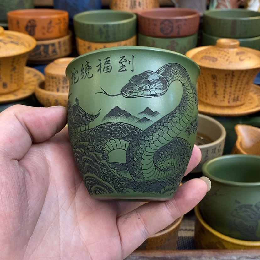 【闪购商品】紫砂杯子宜兴全手工紫砂杯