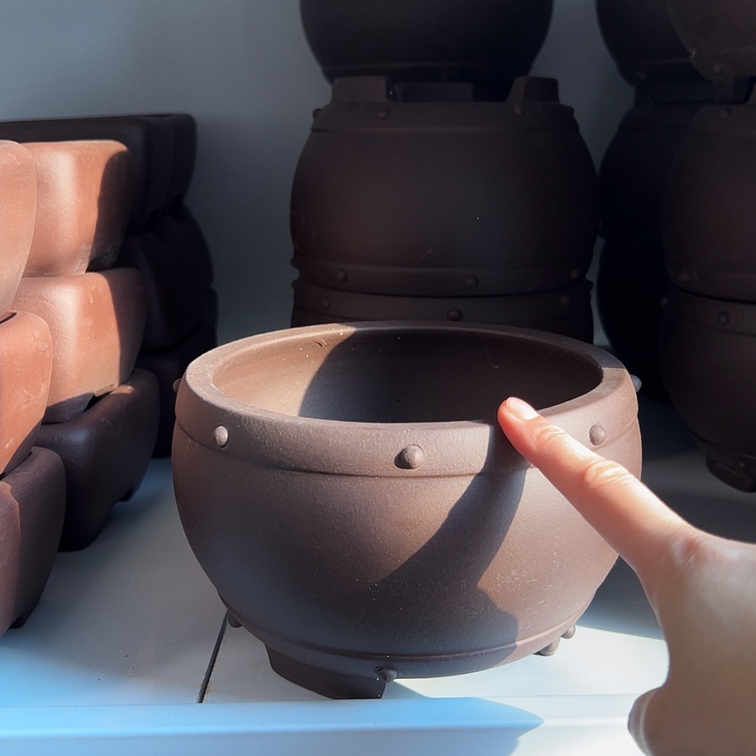 紫砂花盆15内口9深000000