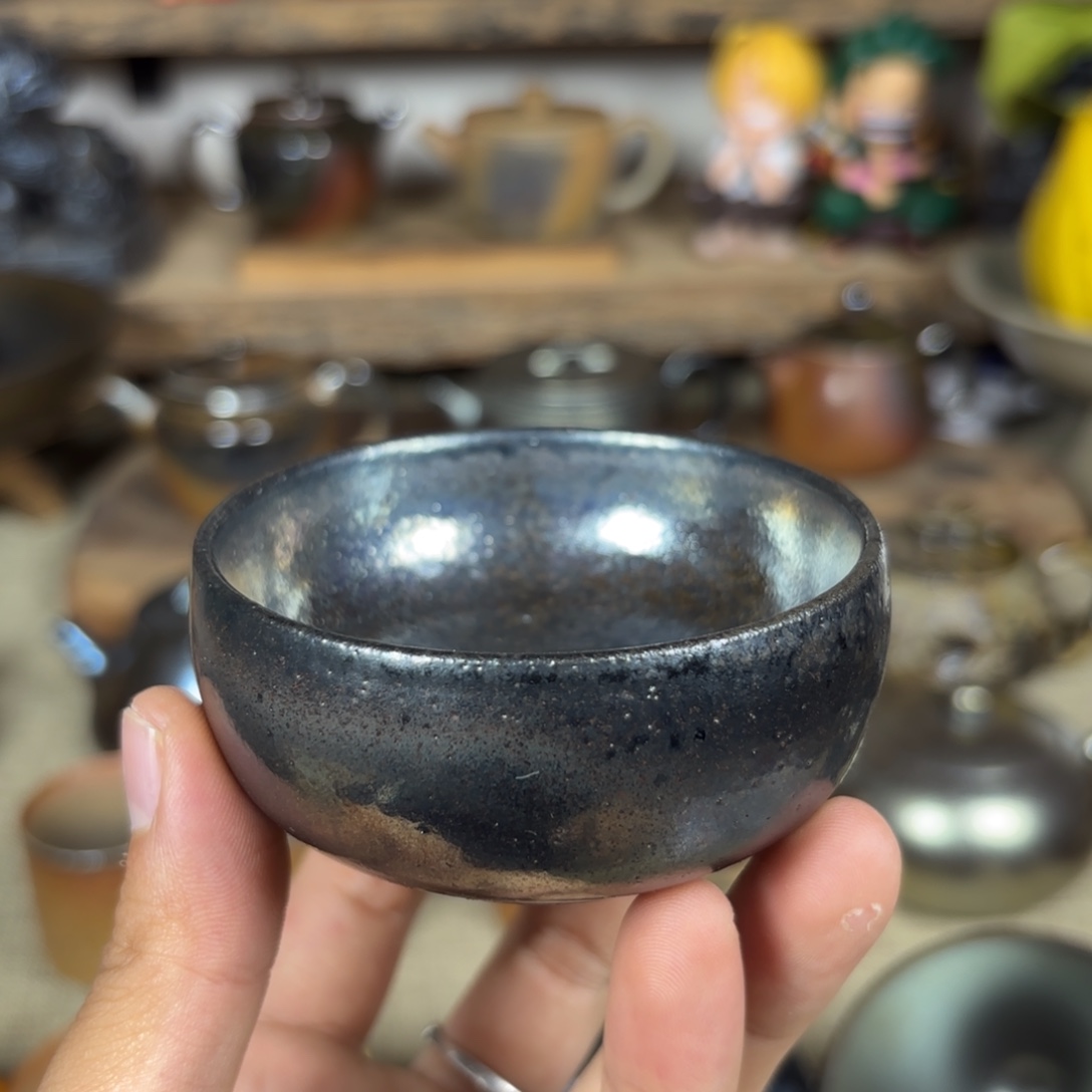 建水紫陶三木柴烧