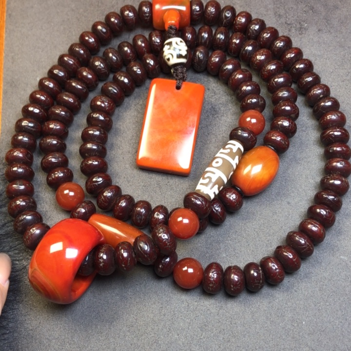 凤眼菩提吊坠凤眼