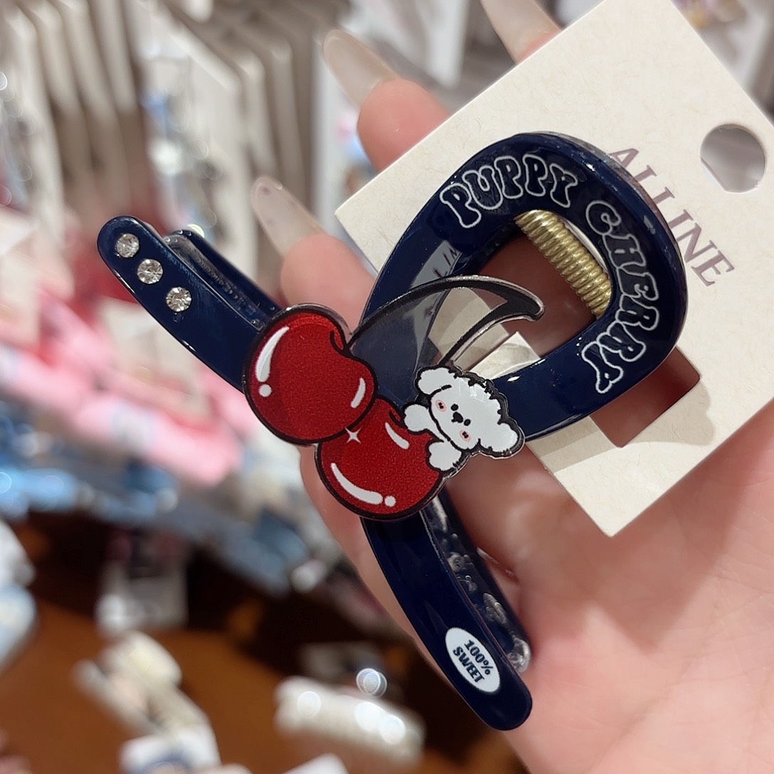 布艺铁合金发饰发夹