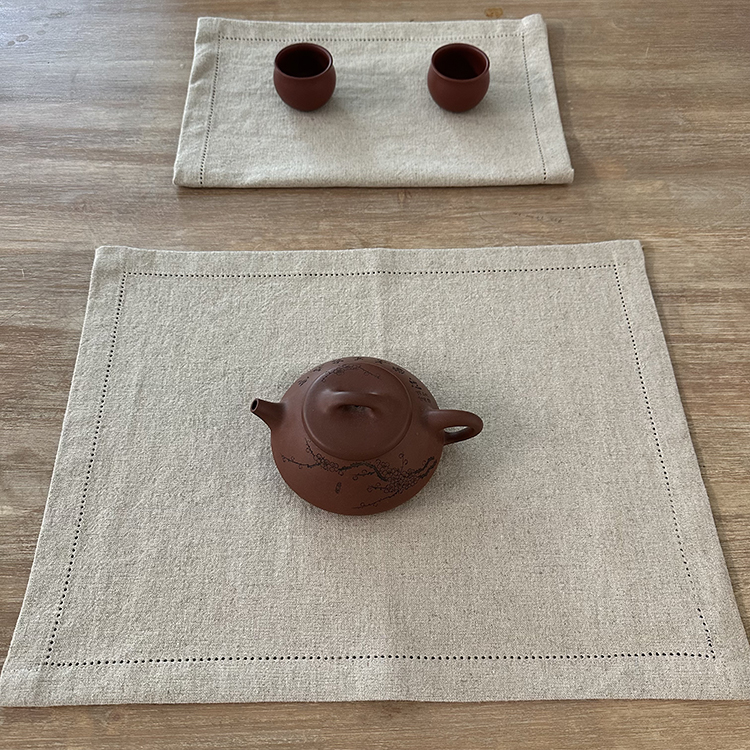 居家好物 9支加厚雨露汉麻茶水巾隔热垫枕巾