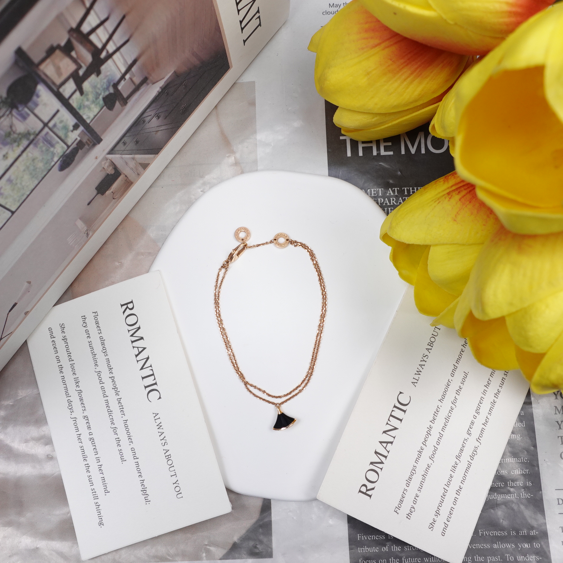 99新 BVLGARI/宝格丽 /戒指/T20311374