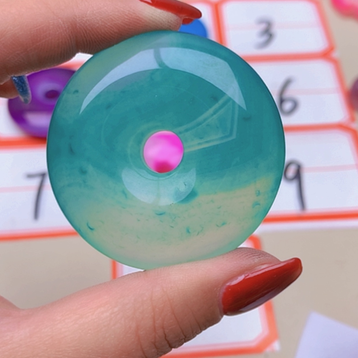 【闪购商品】未镶嵌玛瑙/玉髓珠宝半成品宝*