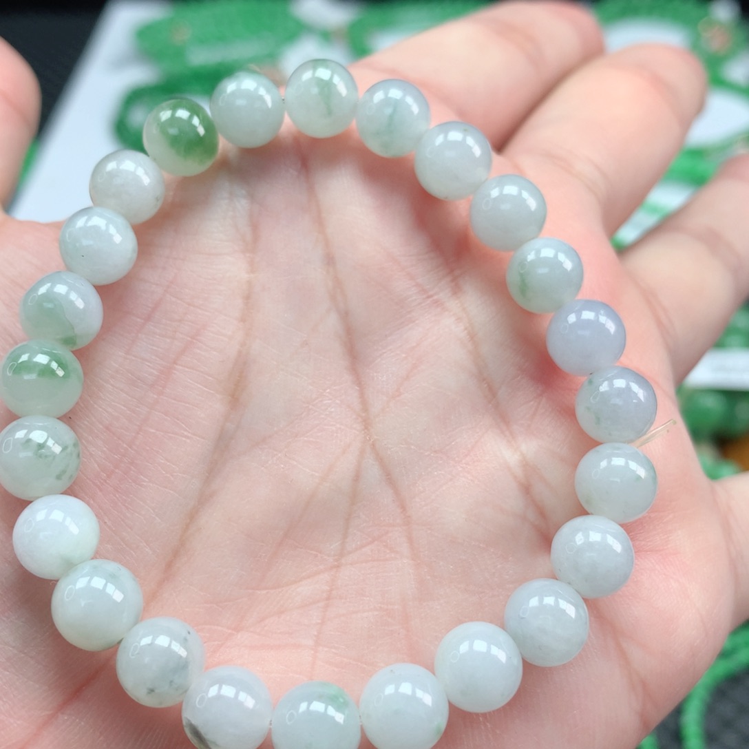 翡翠手链未镶嵌翡翠