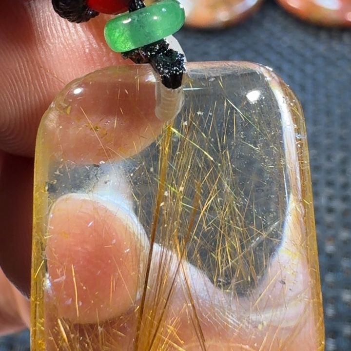 水晶吊坠(不含链)未镶嵌赵****窗