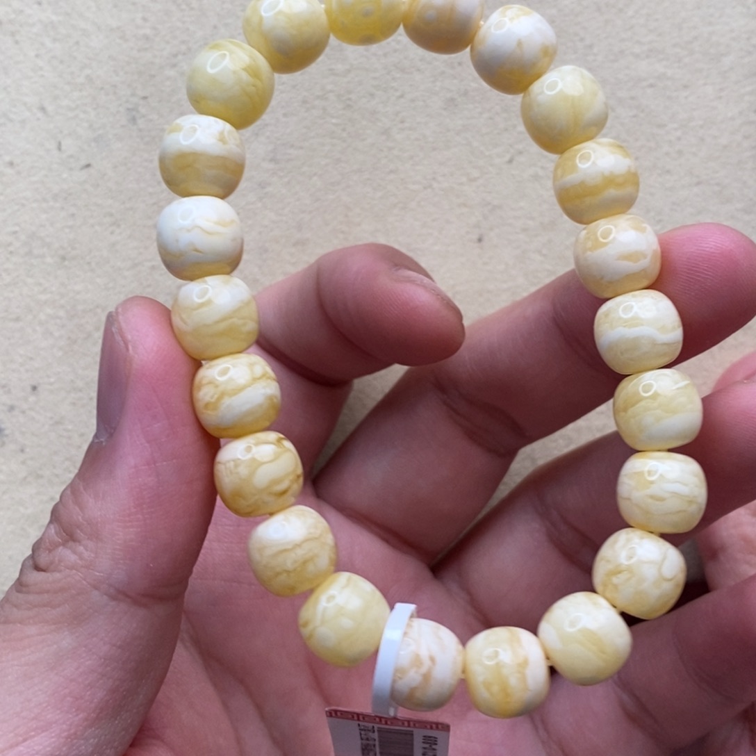 琥珀未镶嵌珠宝奇石10mm