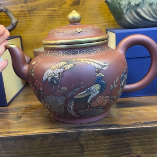 【闪购商品】紫砂茶壶福***雕紫砂壶等