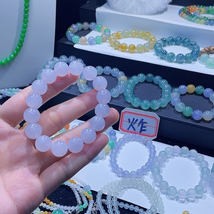 翡翠未镶嵌手链手串