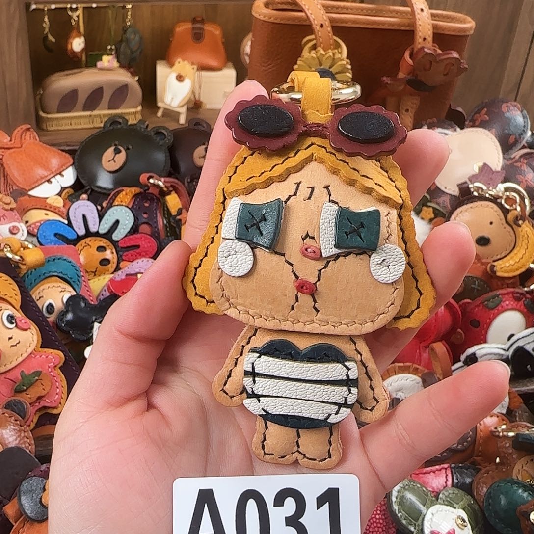 牛皮便携款A031万能环皮绳