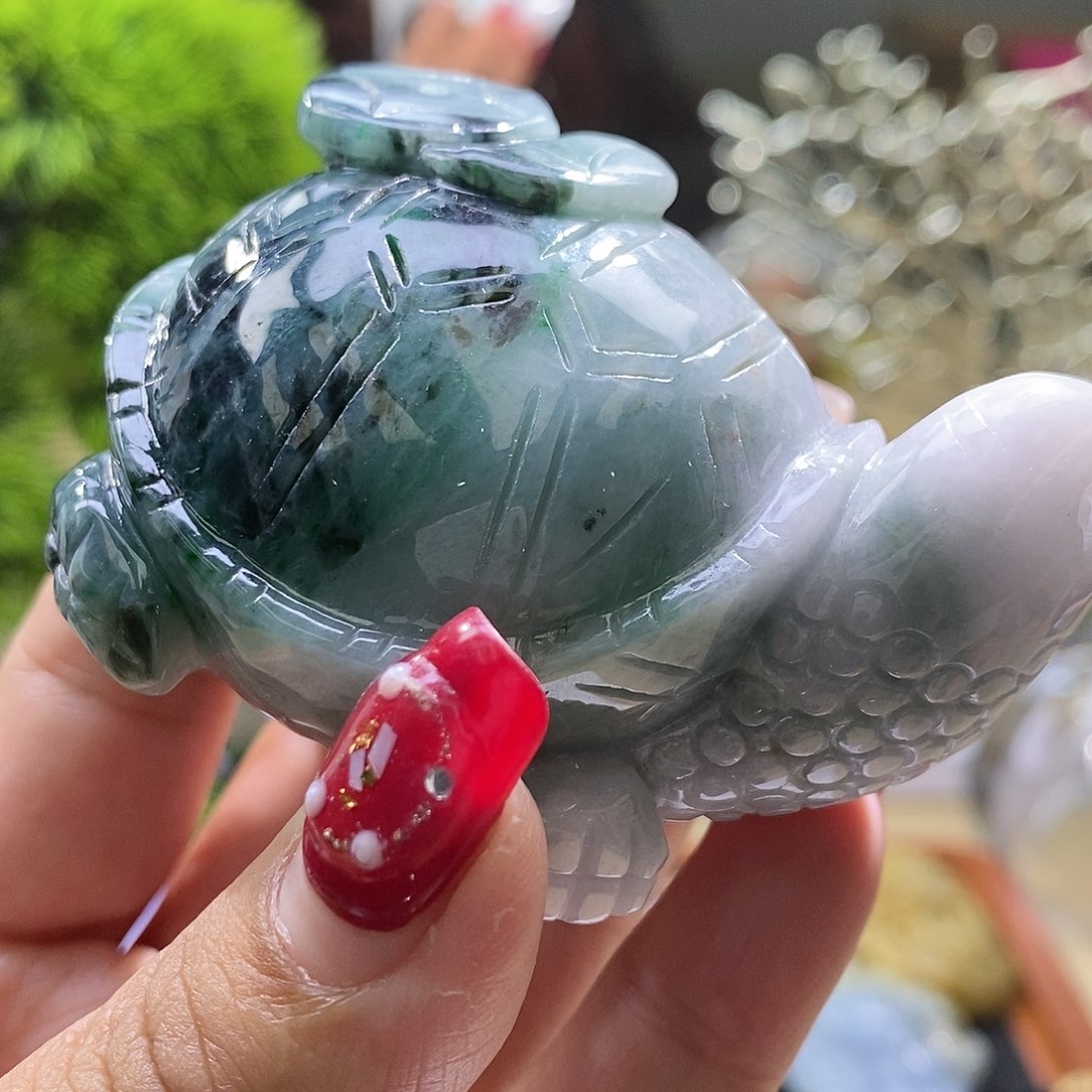 【闪购商品】翡翠颈饰未镶嵌龟