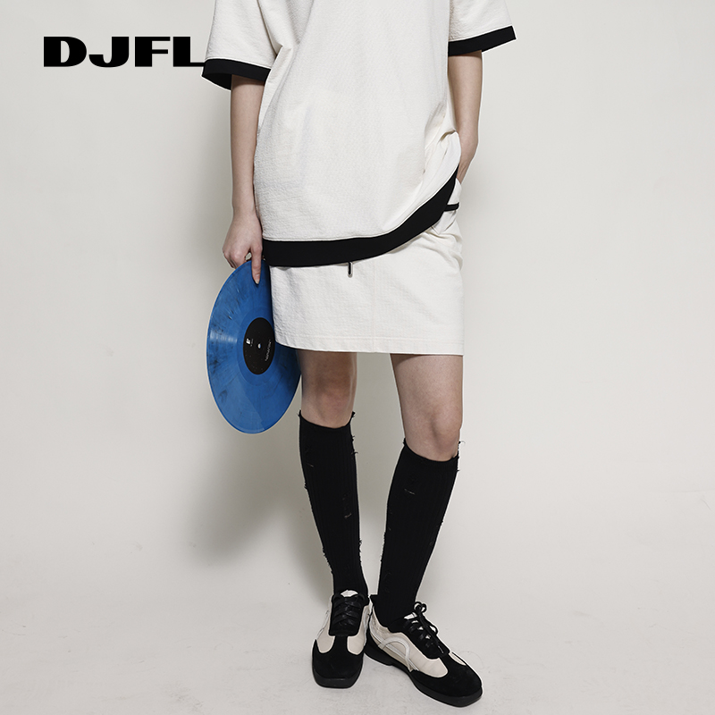DJFL 浅米色半裙 DWWR3Q454