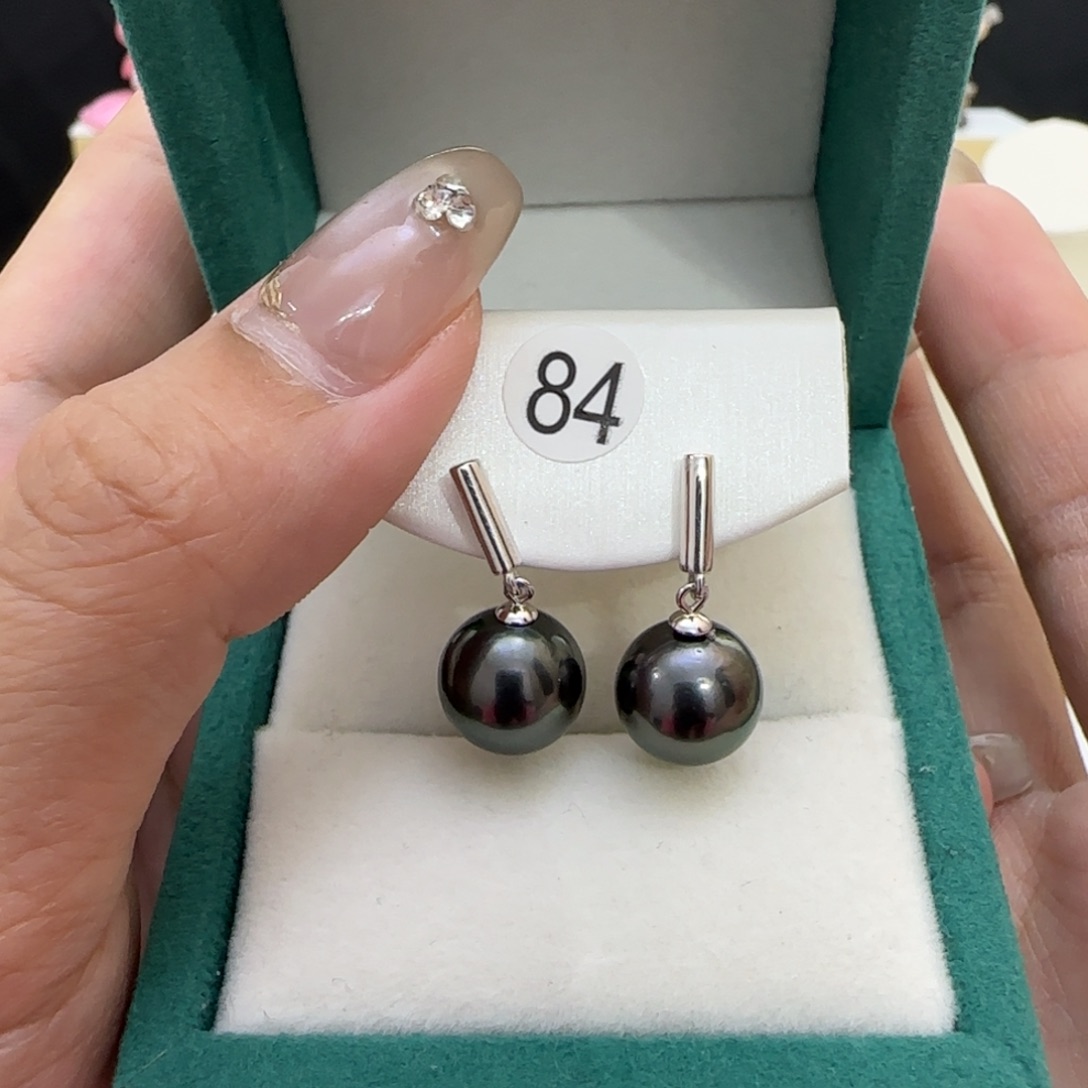 未镶嵌海水珍珠耳钉