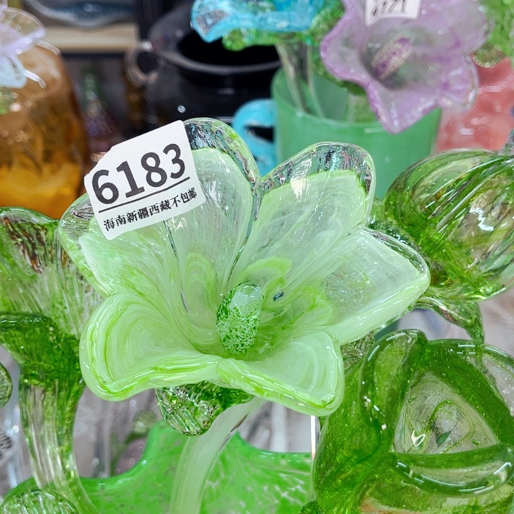 琉璃6183 家悦花瓶摆件