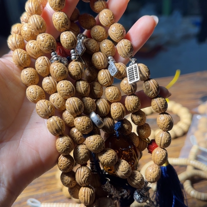 你***z吊坠桃核盘锦钱袋子脖挂