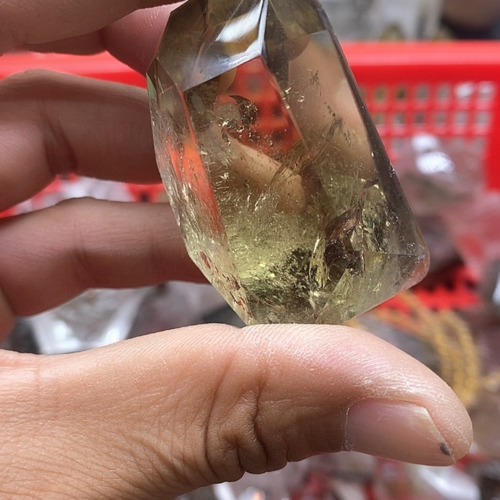 未镶嵌珠宝半成品水晶124水晶石