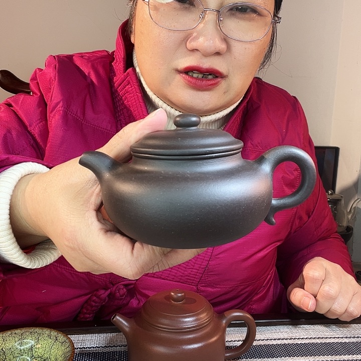 紫泥茶壶作品欣赏