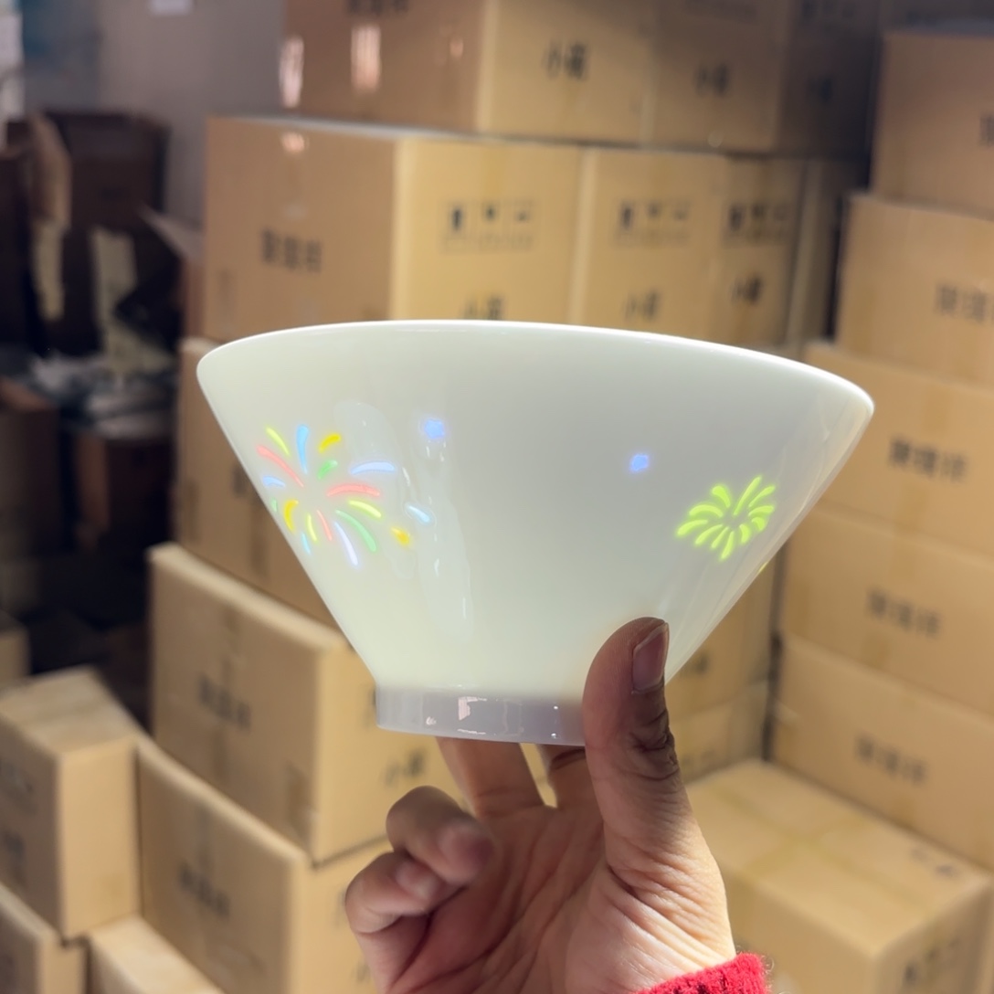 碗瓷景德镇陶瓷两只微瑕