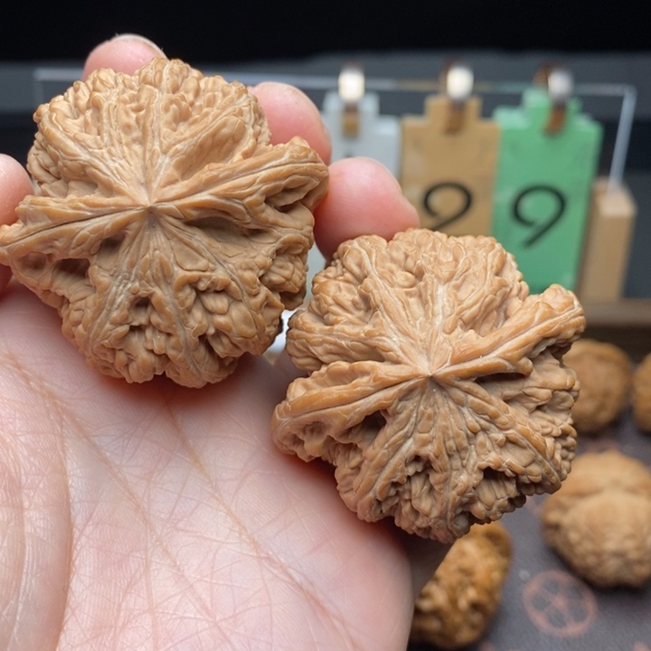三***.文玩核桃把件大粗筋48