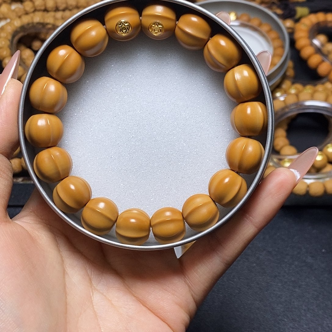 猴头核桃手串双标四花鲨鱼鳍尺寸13左右全品104号