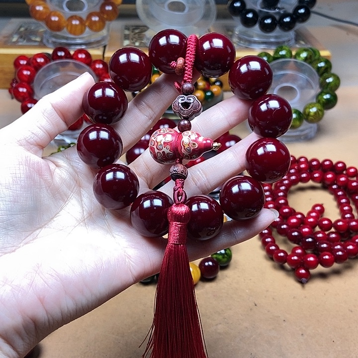 【闪购商品】贝壳杉（血龙木）手串/手链2.0*12