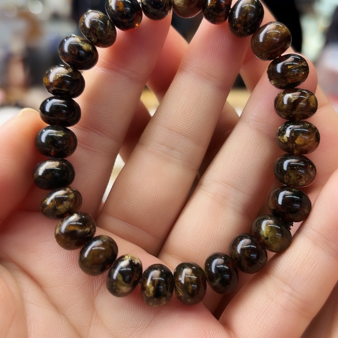 琥珀未镶嵌裸石九