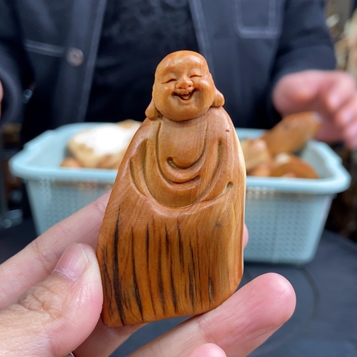 柏木（崖柏）手把件
