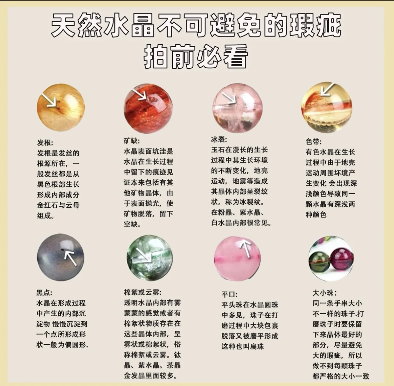 【新号开播】天然水晶 玉石 玛瑙散珠12mm自选15颗