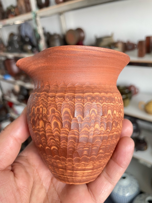 钦州绞泥手工公道杯