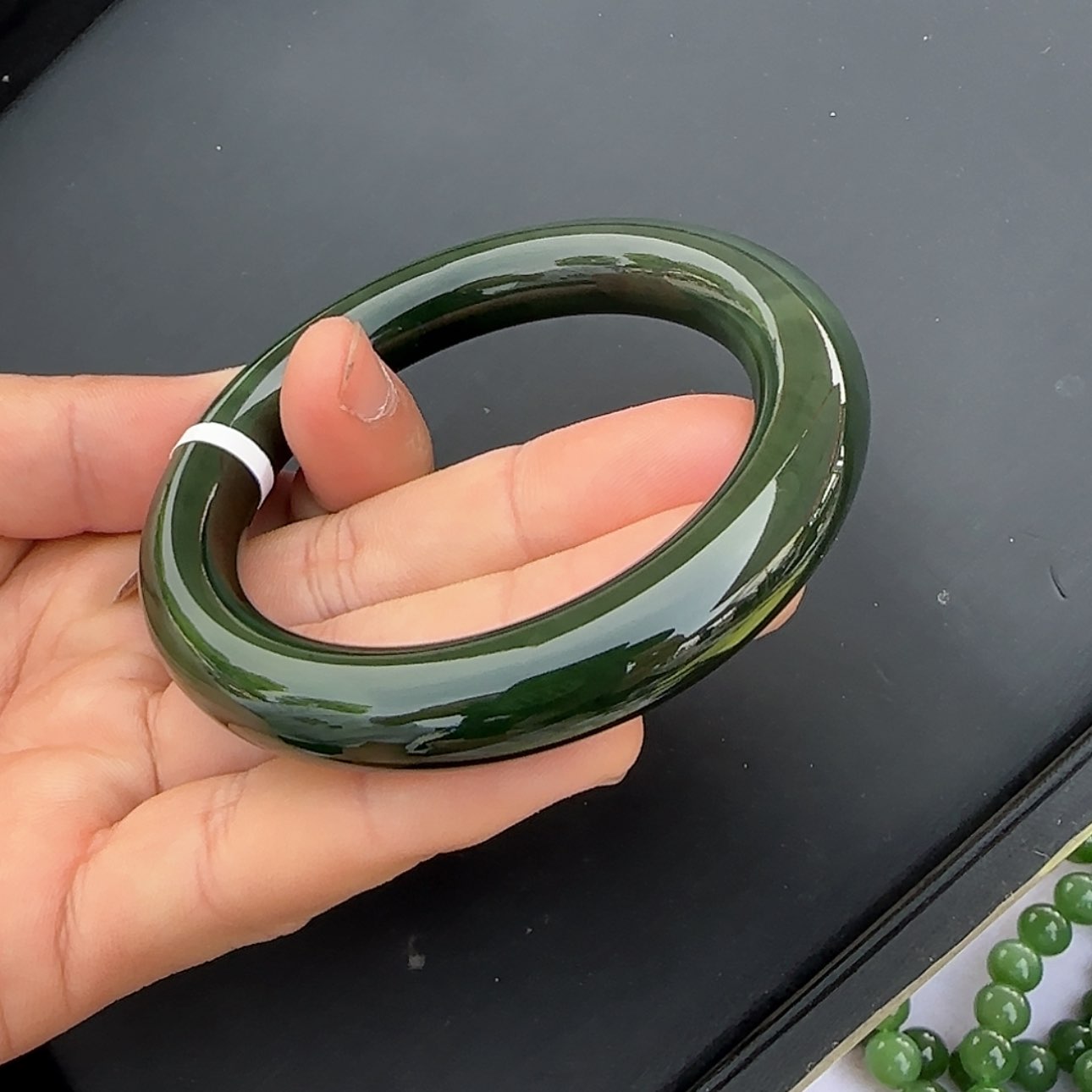【闪购商品】和田玉未镶嵌珠宝奇石碧玉手镯53-62
