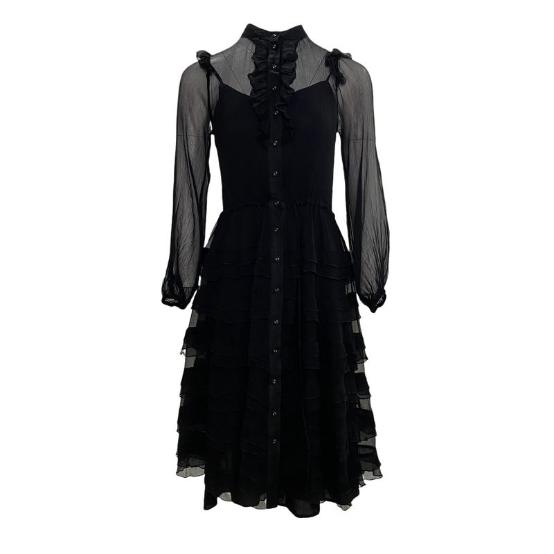 【2025-禾枫丫丫】重磅100桑蚕丝连衣裙Y25-702