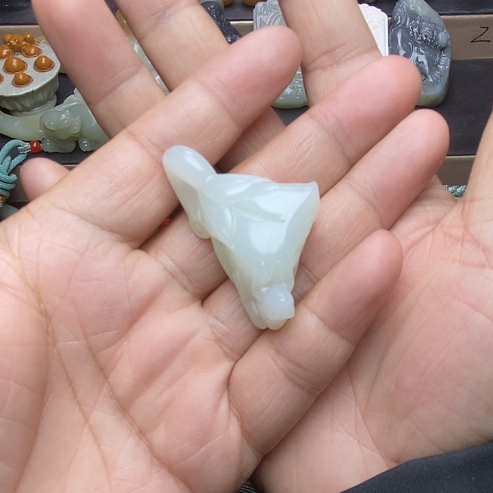 吊坠(不含链)未镶嵌和田玉