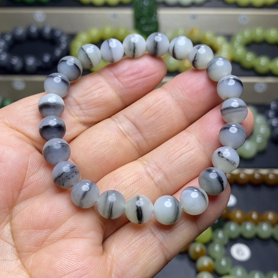 和田玉未镶嵌手串