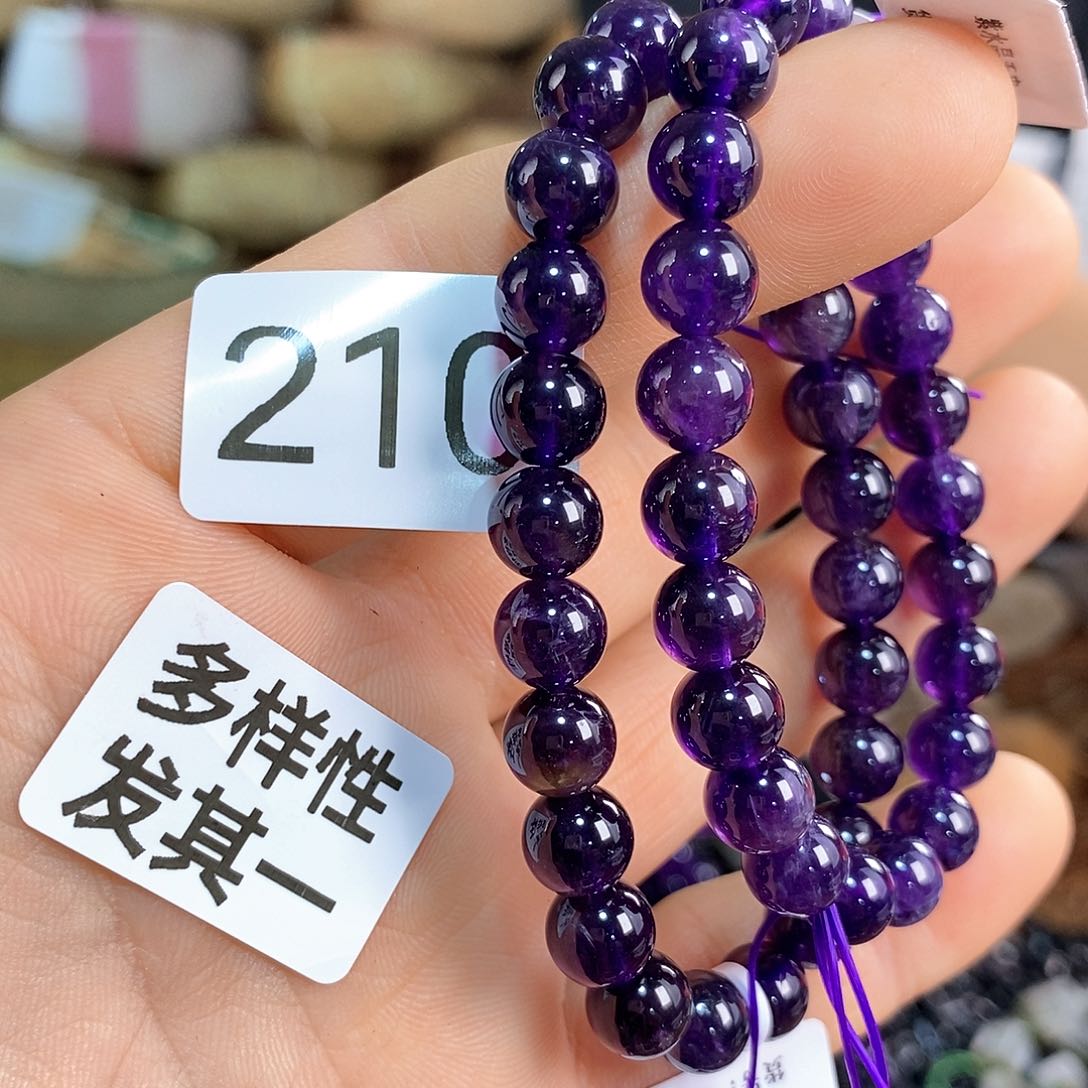 手串未镶嵌水晶多样性发其一