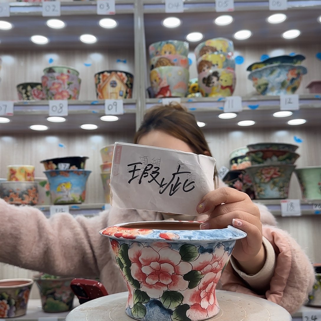 紫砂花盆瑕疵瑕疵172