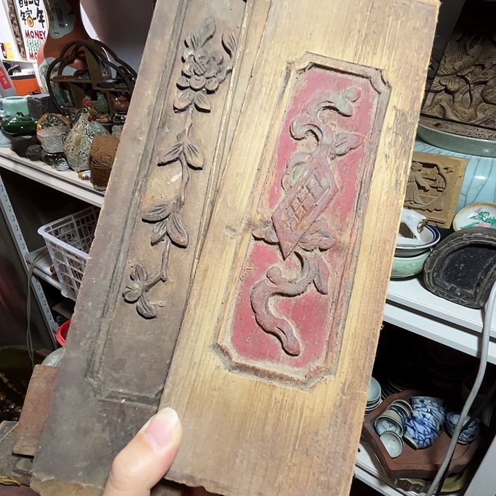 手工艺品琉璃木*花板