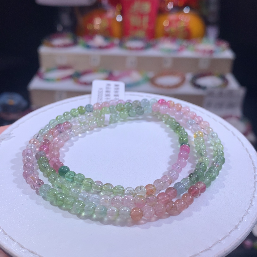 碧玺手链未镶嵌碧玺