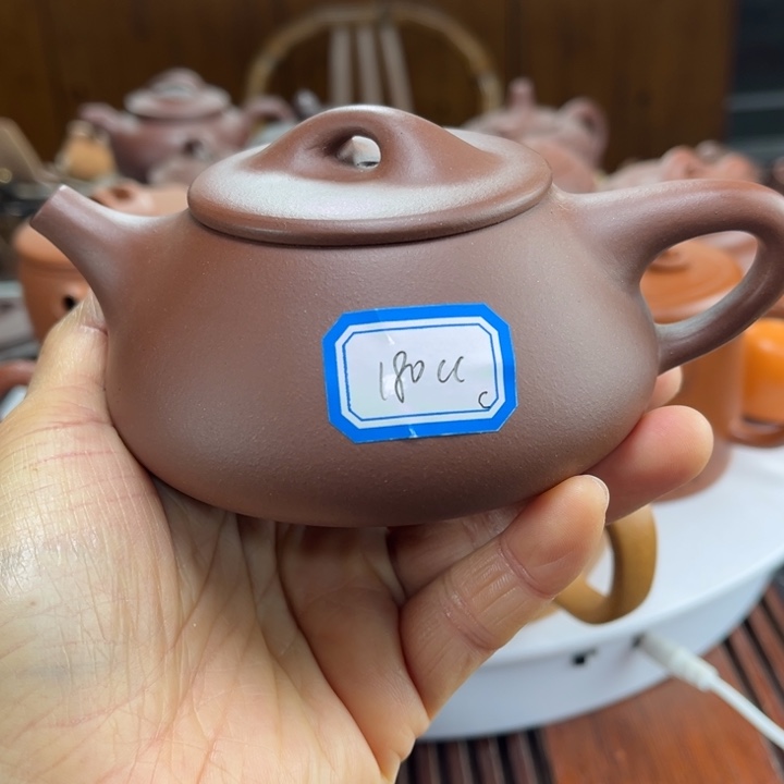 紫砂茶壶紫砂花茶