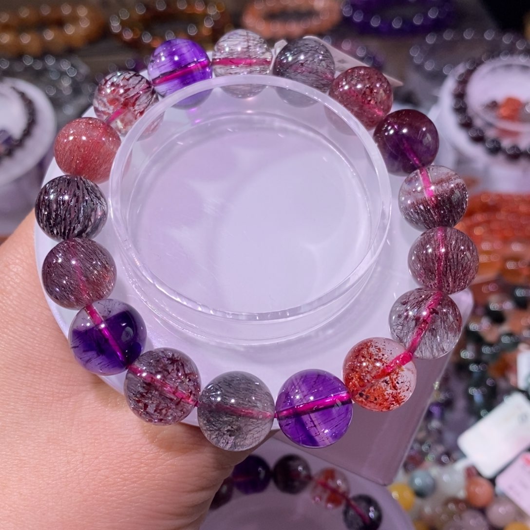 水晶手链未镶嵌超七毒液12+